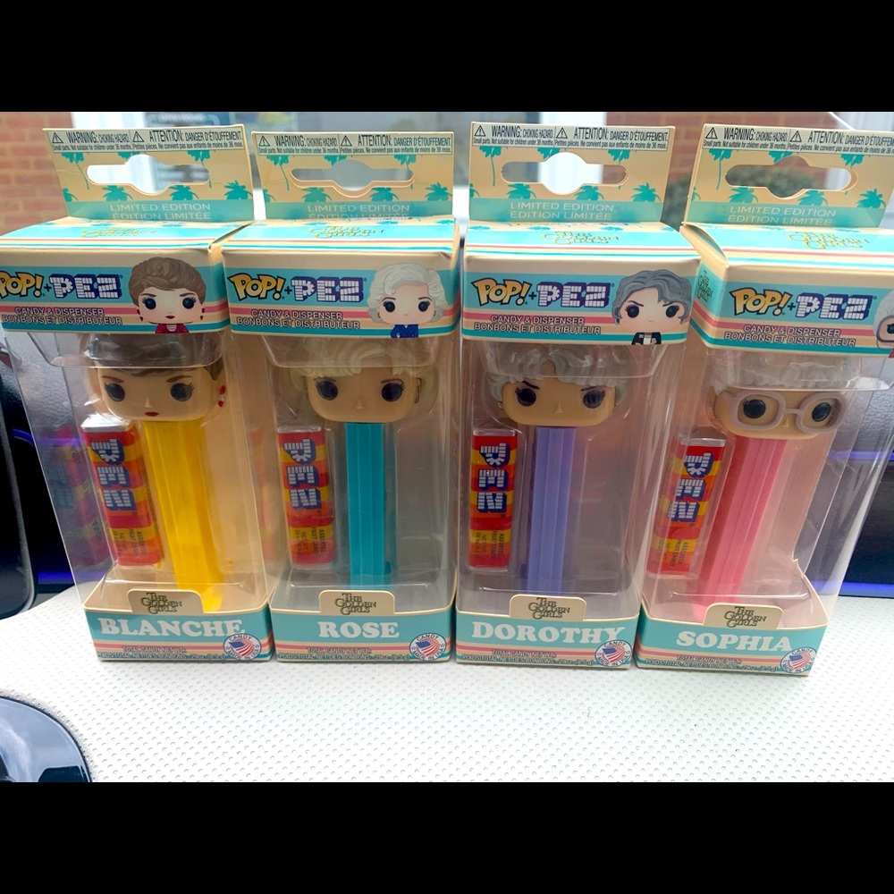 Limited Edition Golden Girls Pez Dispensers